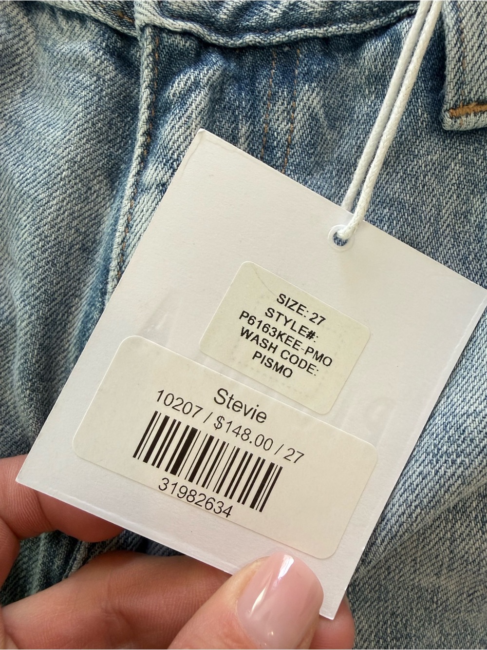 Pistola High Rise Light Blue Flare Jeans NWT 0795 - Picture 9 of 11
